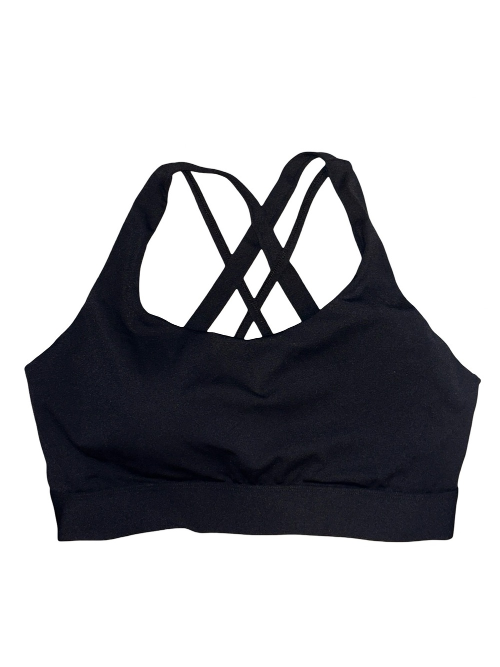 Everyday Black Crisscross Sports Bra - Women Intimates